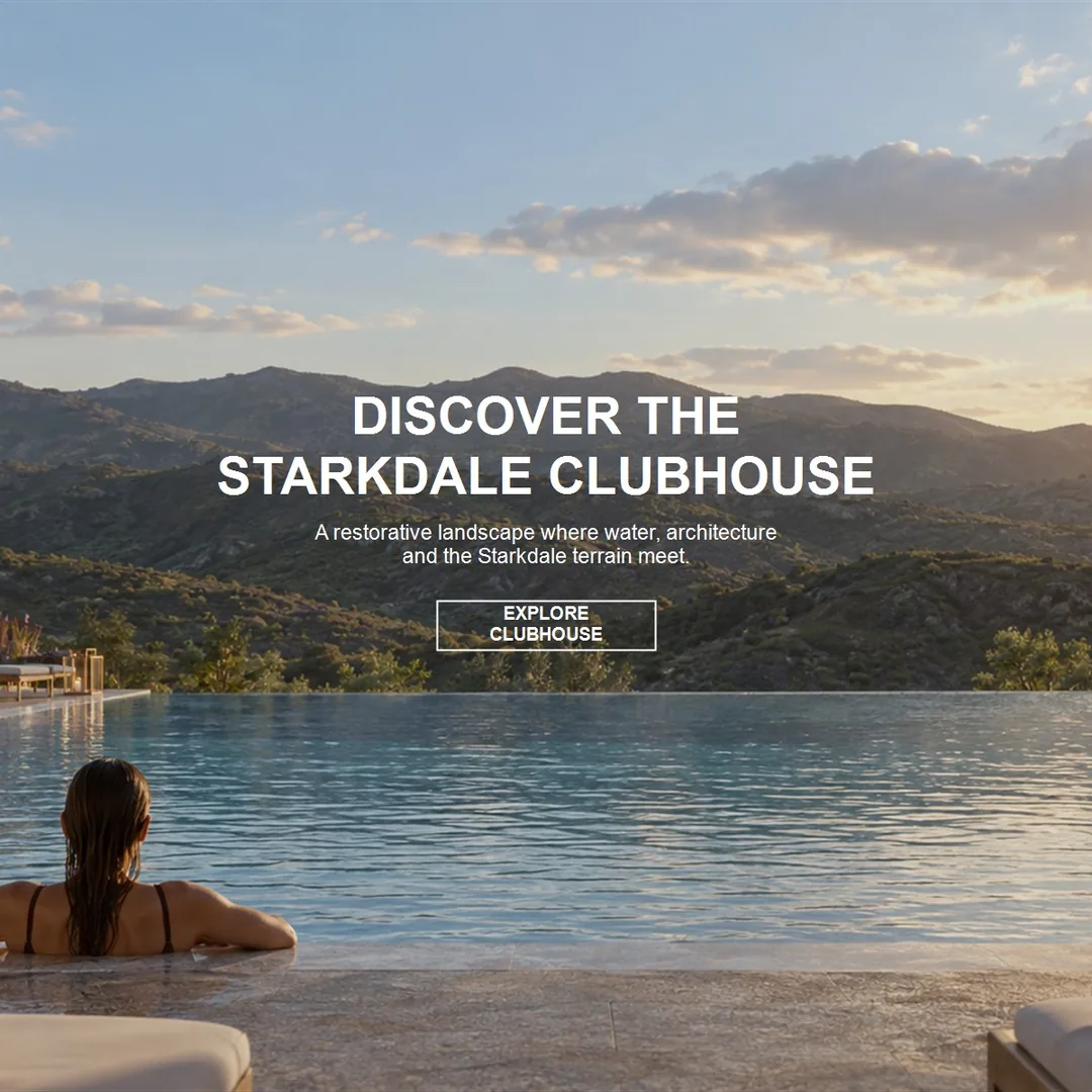 Clubhouse - waterline website mockup