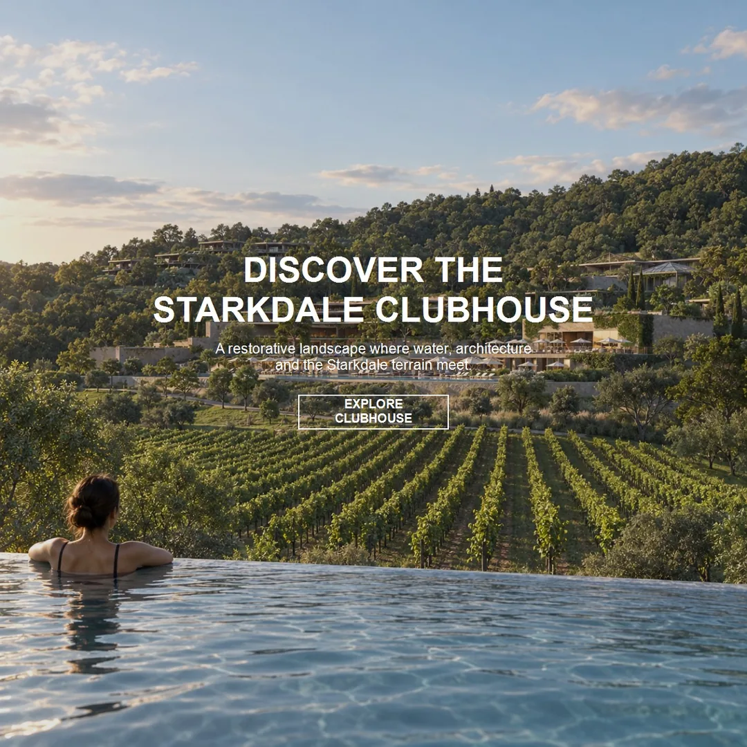 Clubhouse - vineyard website mockup