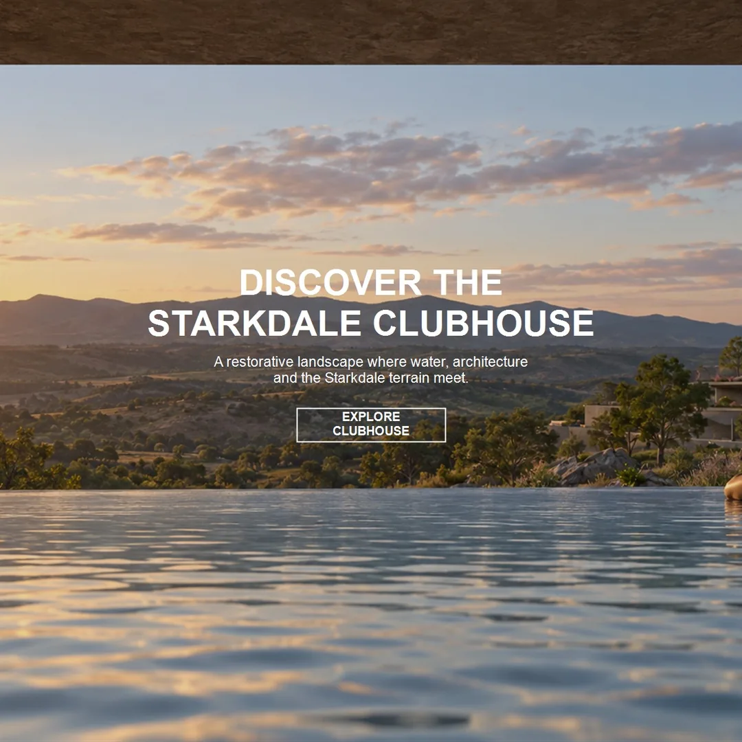 Clubhouse - sunset website mockup