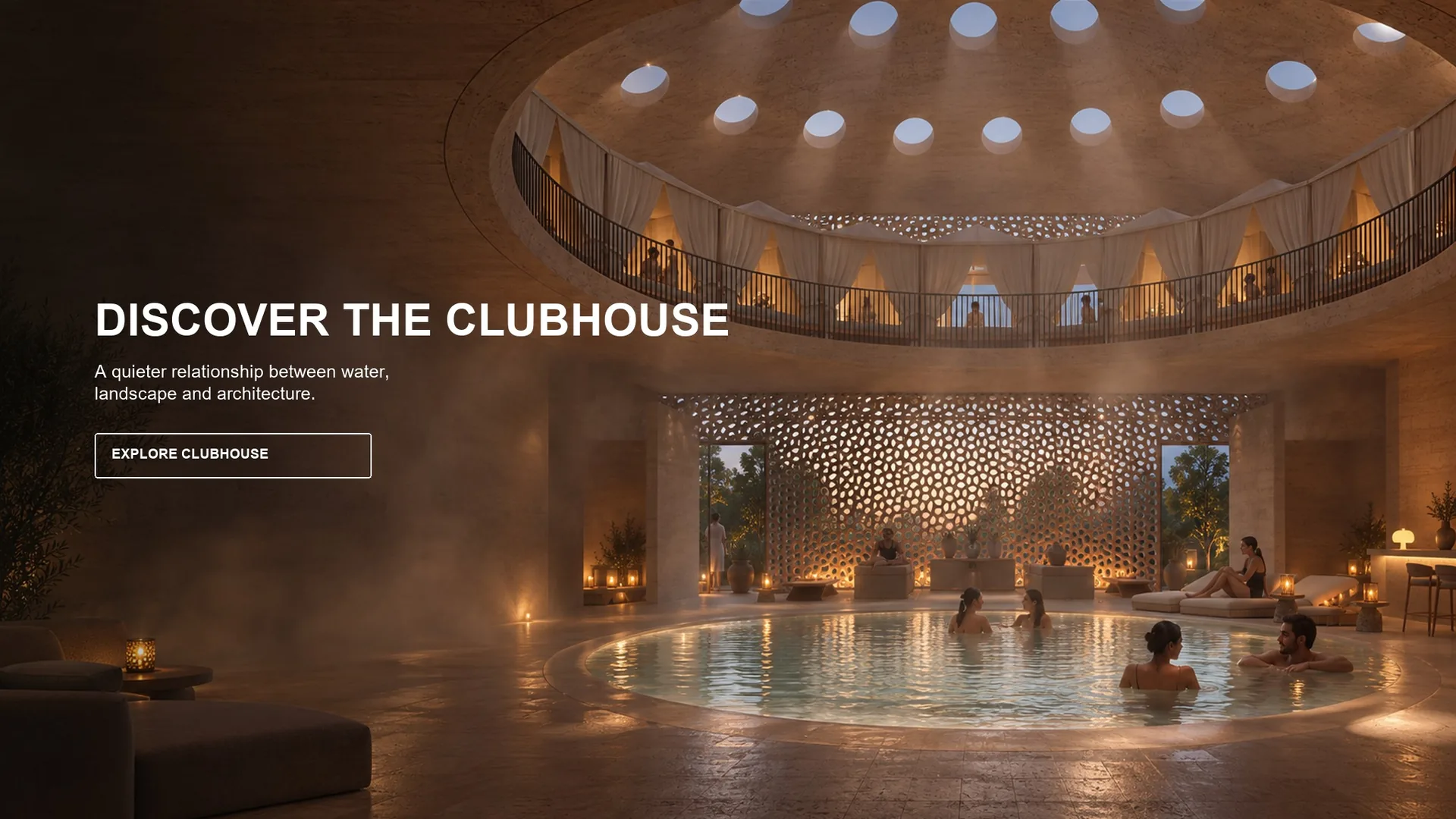 Indoor Evening Text Left - text placement
